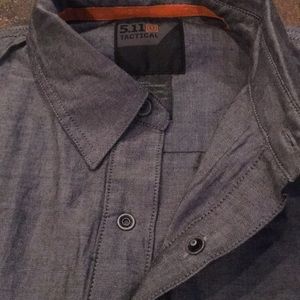 New 5.11 Long Sleeve Snap Front Shirt
